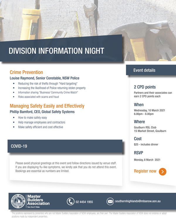 southern highlands division night 