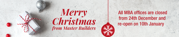 MBA Xmas banner closedown