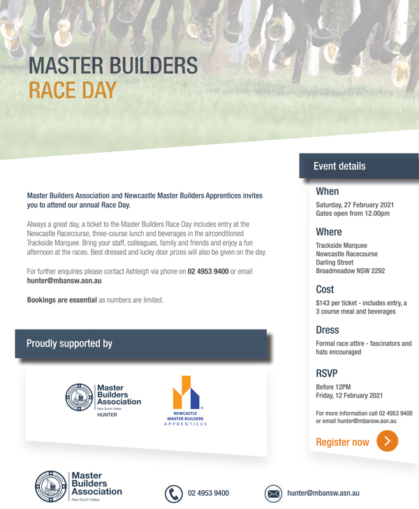 Master Builders Race Day 2021